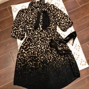 Vince Camuto leopard dress